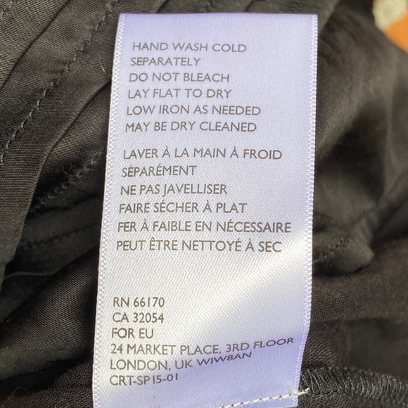 Cleobella‎ Black Long Sleeve Mini Dress Size XS - Picture 10 of 10